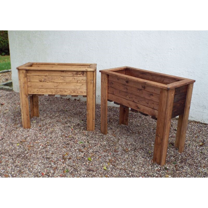 Scandinavian Redwood Garden Planter Set by Charles Taylor