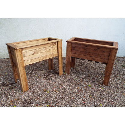 Scandinavian Redwood Garden Planter Set by Charles Taylor