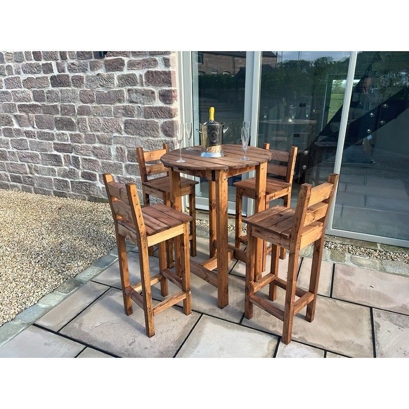 Alfresco Garden Furniture Set by Charles Taylor - 4 Seats - Croft Home & Garden