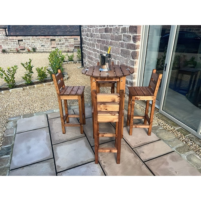 Alfresco Garden Furniture Set by Charles Taylor - 4 Seats - Croft Home & Garden