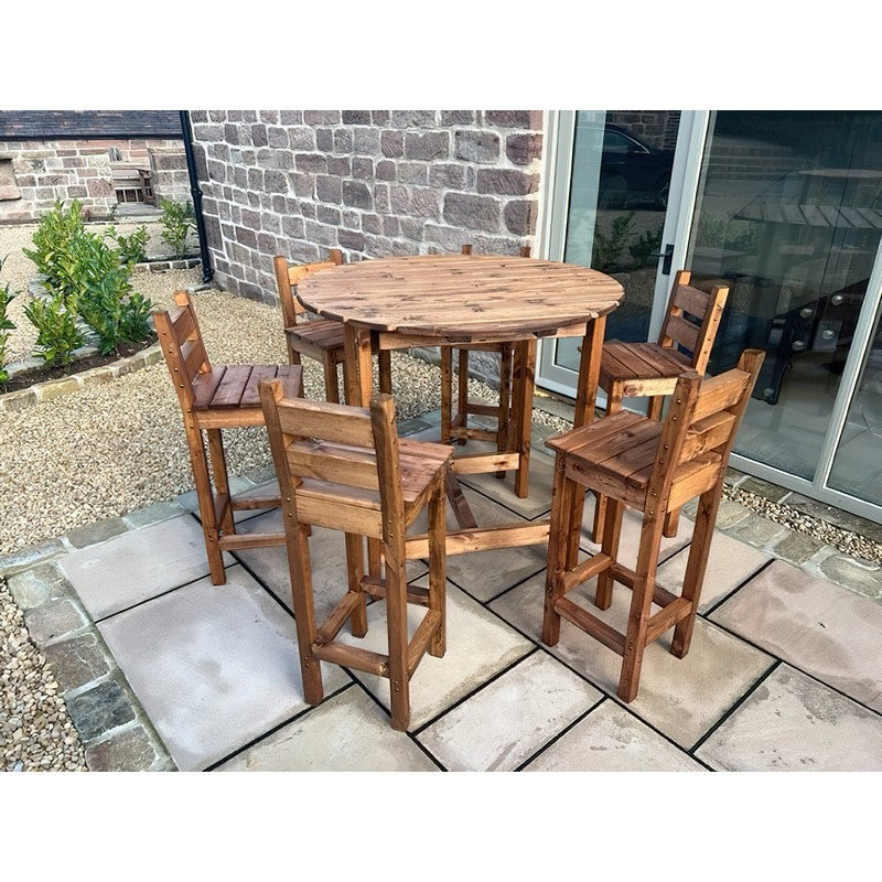 Alfresco Garden Furniture Set by Charles Taylor - 4 Seats - Croft Home & Garden