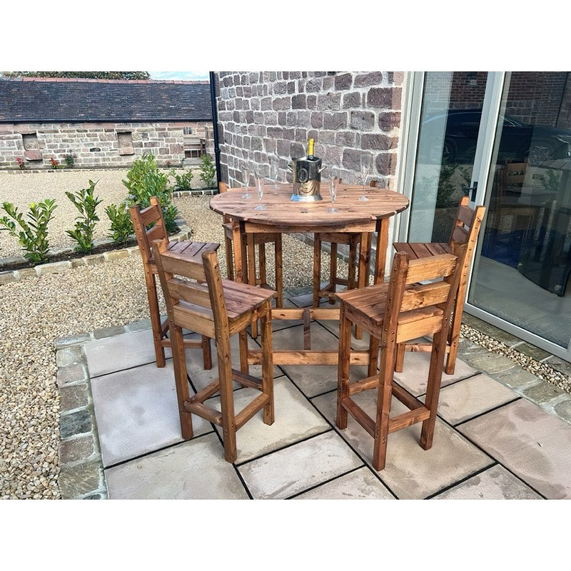 Alfresco Garden Furniture Set by Charles Taylor - 4 Seats - Croft Home & Garden