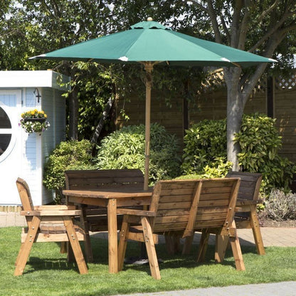 2.7 Metre Garden Parasol - Green