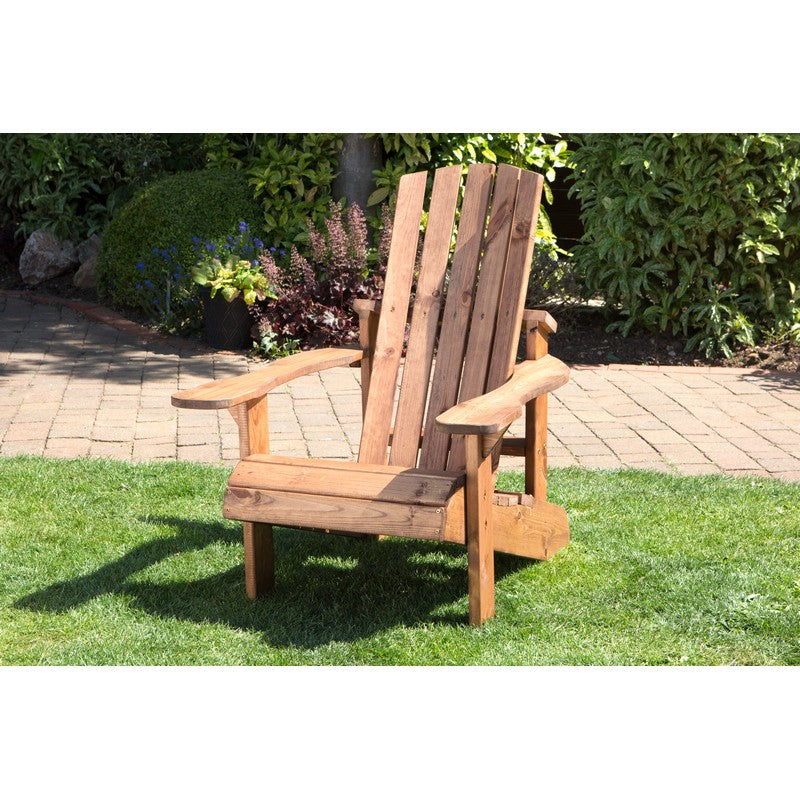 Scandinavian Redwood Garden Relaxer Set by Charles Taylor - 2 Seats - Croft Home & Garden