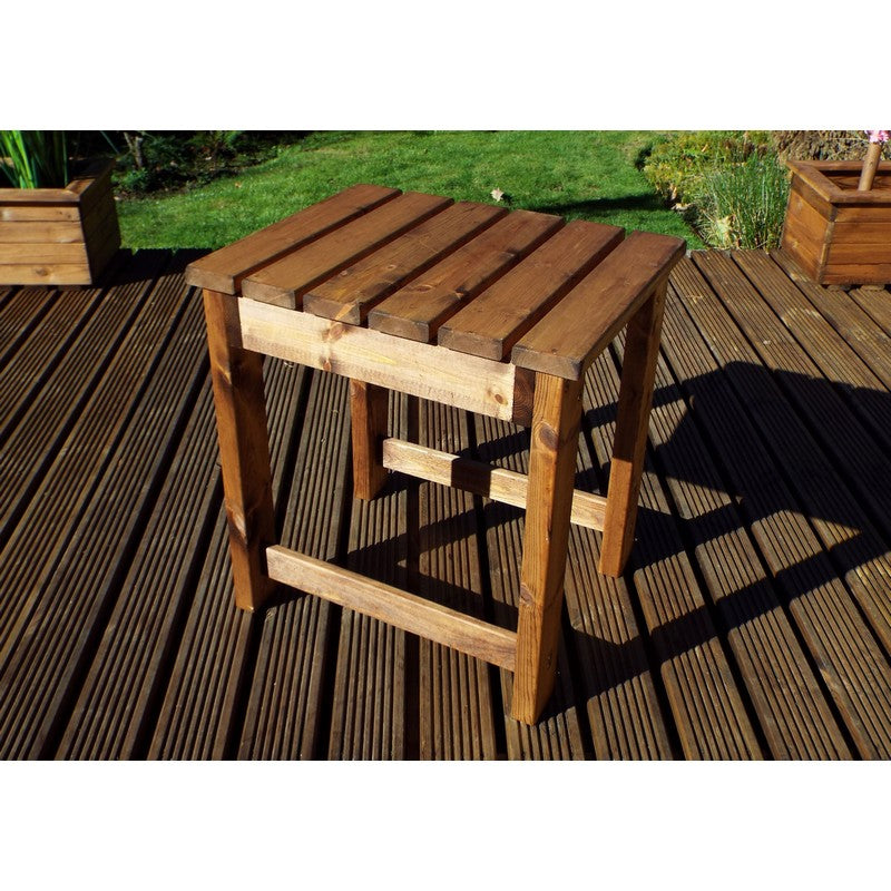 Scandinavian Redwood Garden Square Table by Charles Taylor