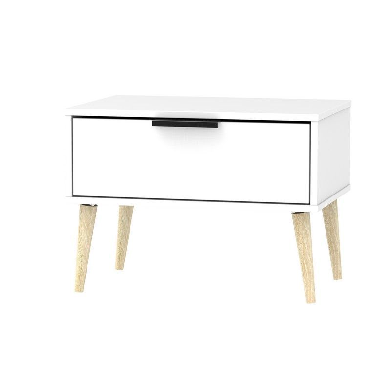 Drayton Cabinet White 1 Drawer