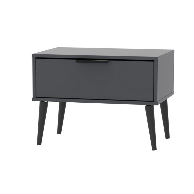 Drayton Cabinet Black 1 Drawer