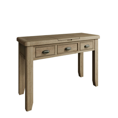 Bondi Large Dressing Table Oak Natural 1 Door 3 Drawers