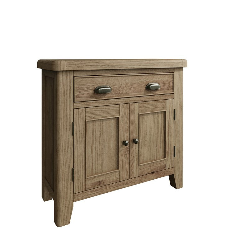 Bondi Sideboard Oak Natural 2 Doors 2 Shelves 1 Drawer