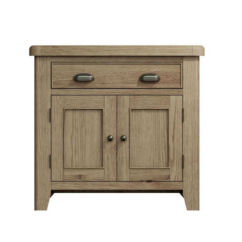 Bondi Sideboard Oak Natural 2 Doors 2 Shelves 1 Drawer