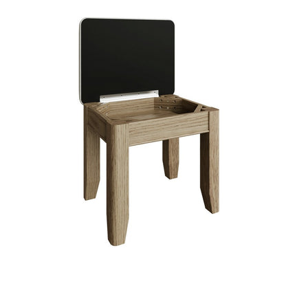 Bondi Dressing Stool Oak Natural