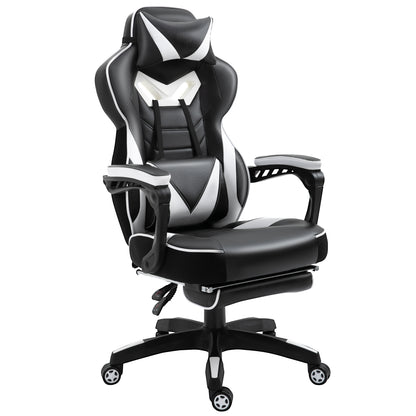 Vinsetto Racing Gaming Chair with Footrest