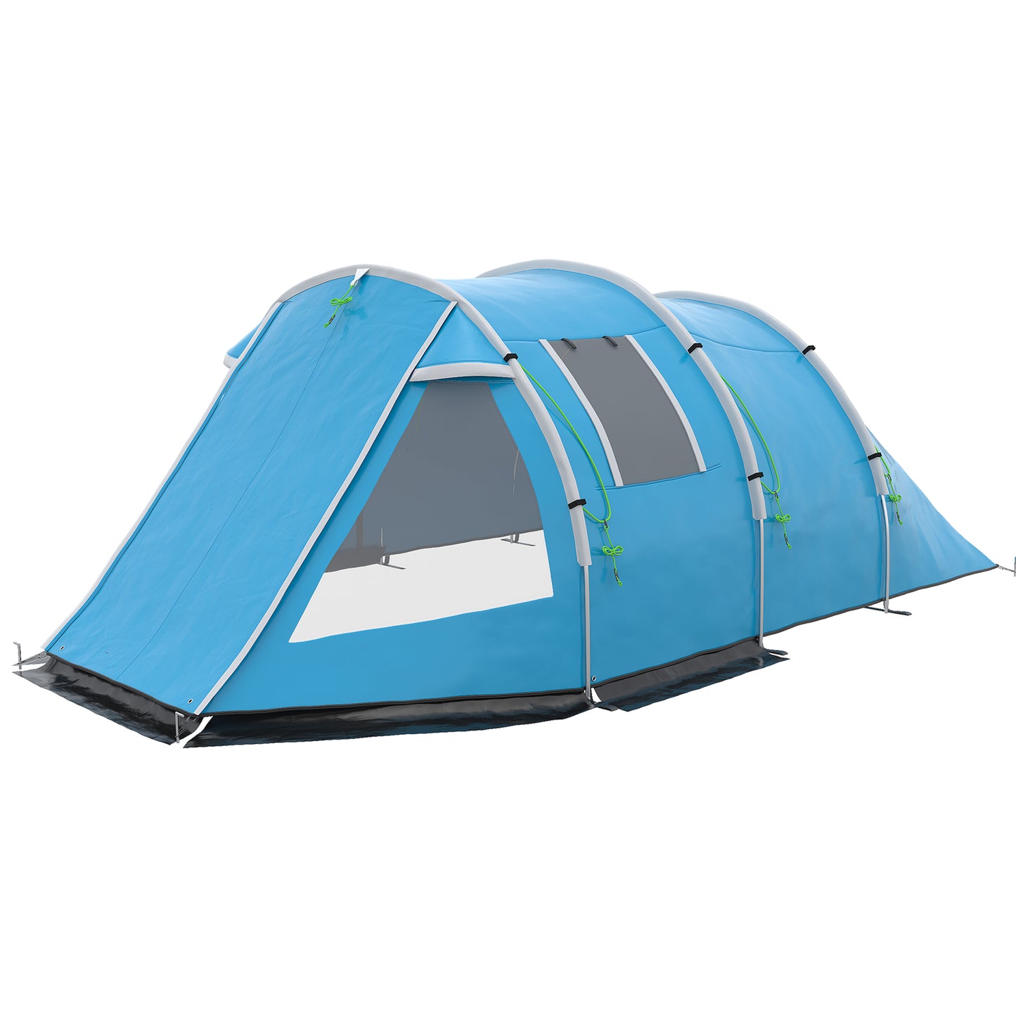 Outsunny 3-4 Man Tunnel Tent