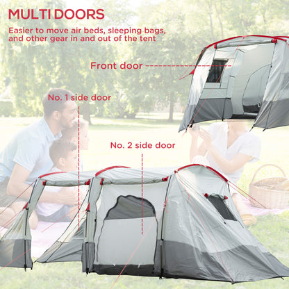 Outsunny 6-8 Person Tunnel Tent