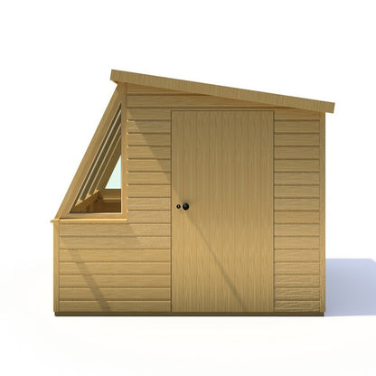 Shire Iceni 8' 3 x 8' 3 Apex Shed - Premium Coated Shiplap