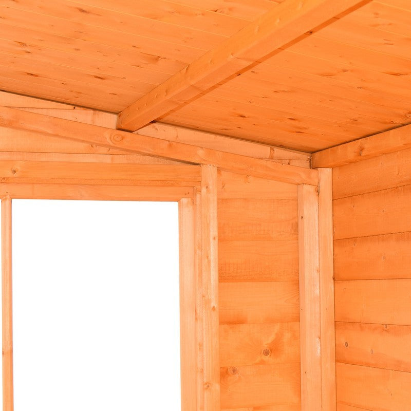 Shire Iceni 8' 3 x 8' 3 Apex Shed - Premium Coated Shiplap