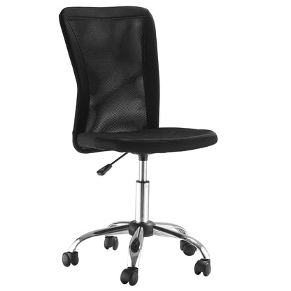 Vinsetto Home Office Mesh Task Chair Ergonomic Armless Mid Back Height Adjustable with Swivel Wheels