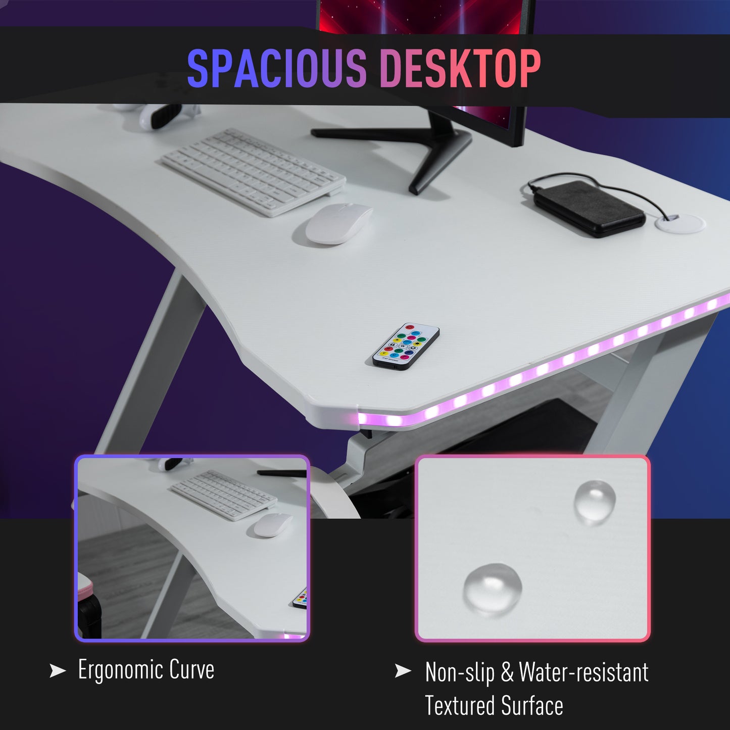 Homcom Racing Style Gaming Desk