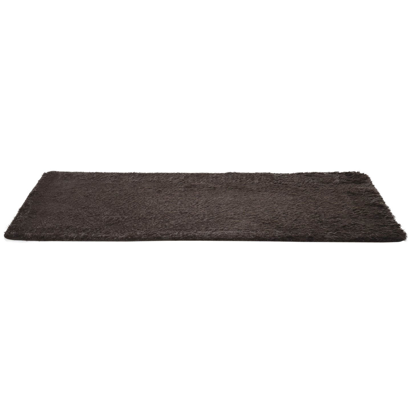 Homcom Brown Fluffy Rug