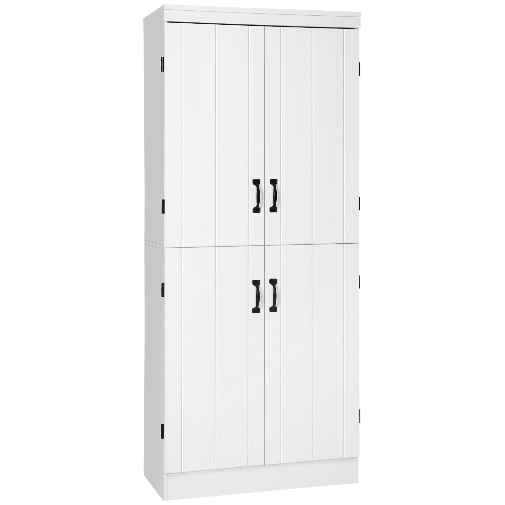 Homcom 4-Door Tall Kitchen Cupboard