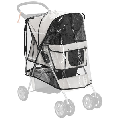 PawHut Dog Stroller Rain Cover