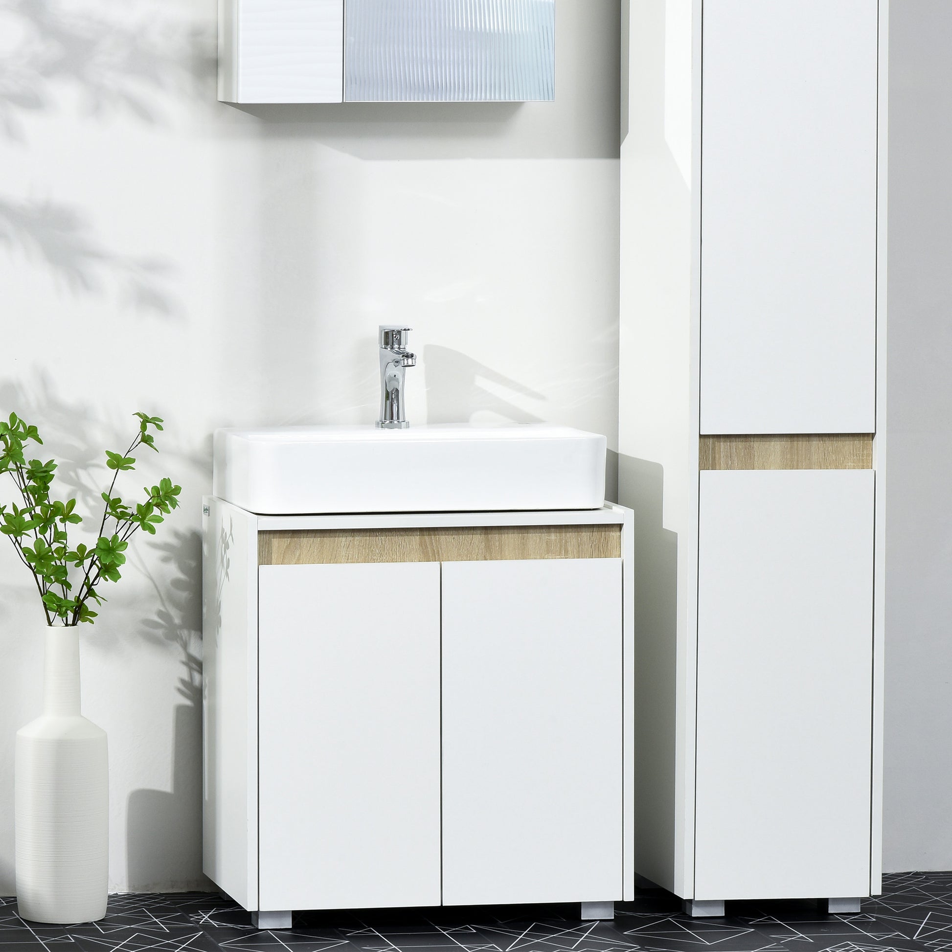 kleankin Modern Bathroom Sink Cabinet