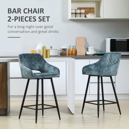 Homcom Bar Stools Set of 2