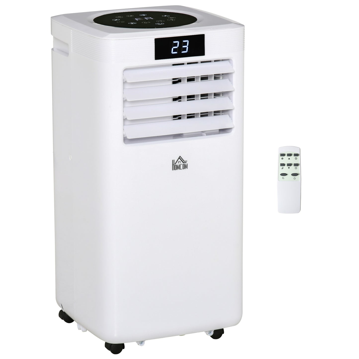 A Rated 10,000 BTU 4-In-1 Portable Dehumindifier With Remote & 24 Hour Timer by Homcom