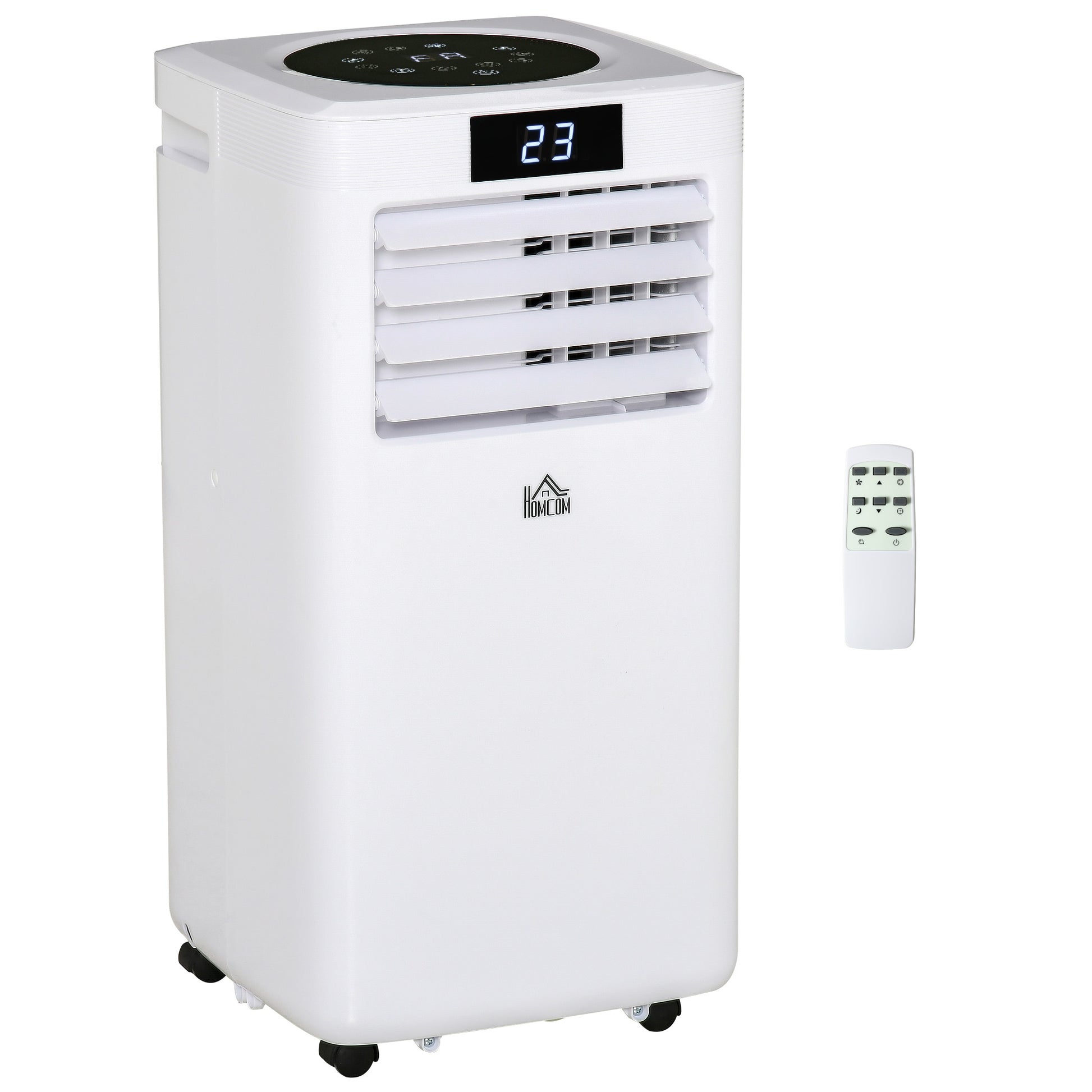 A Rated 10,000 BTU 4-In-1 Portable Dehumindifier With Remote & 24 Hour Timer by Homcom