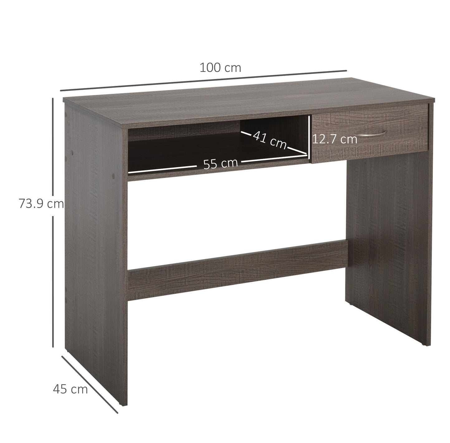 Homcom Compact Computer Desk