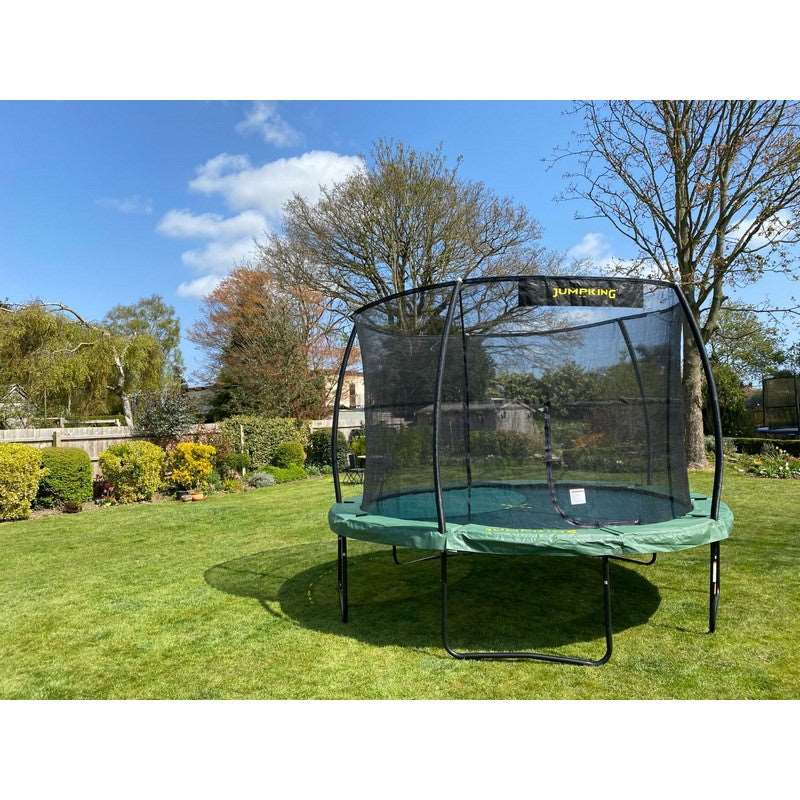 10 ft Round JumpPod Deluxe Trampoline