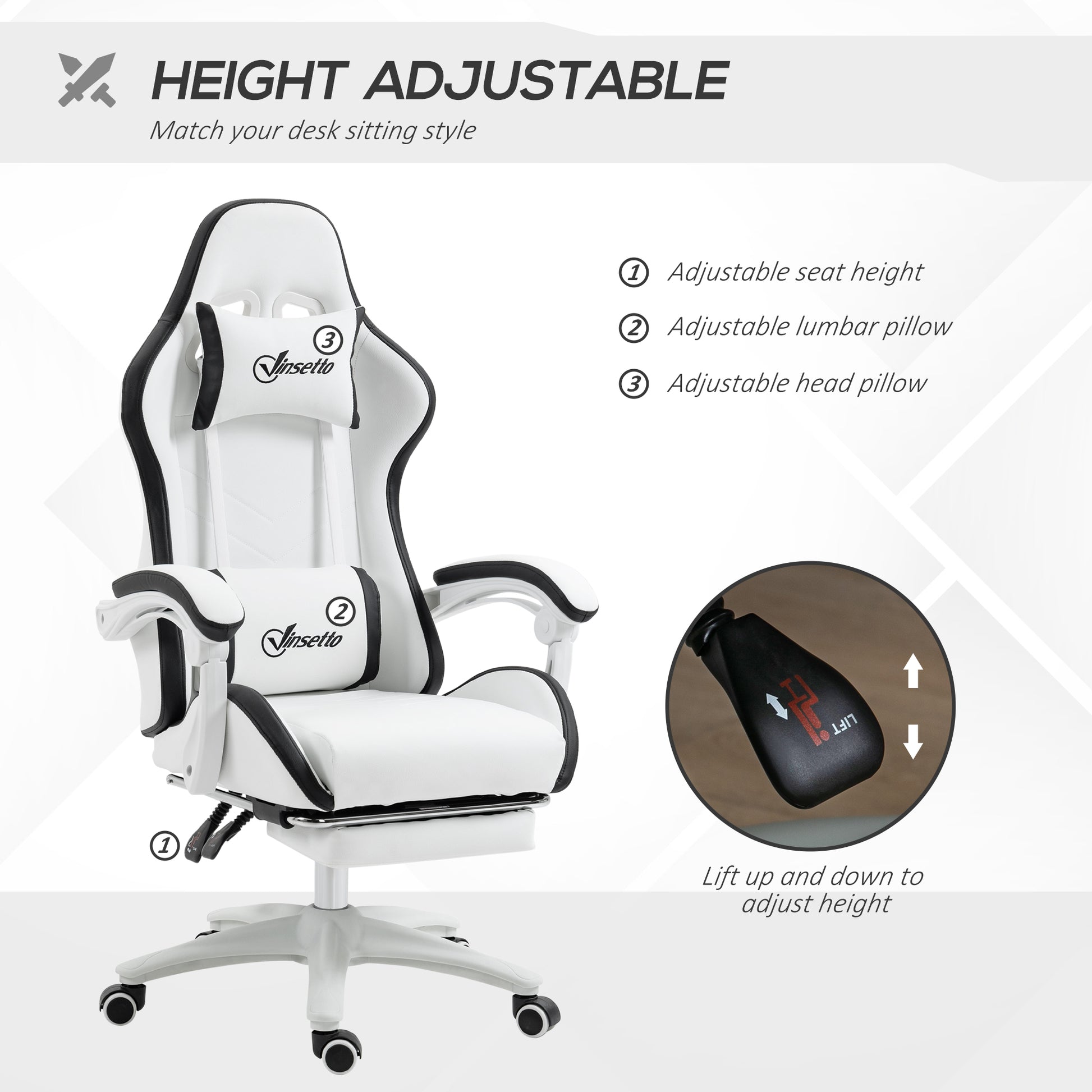 Vinsetto Racing Gaming Chair