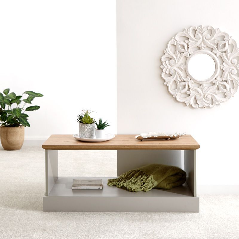 Kendal Coffee Table Grey 1 Shelf