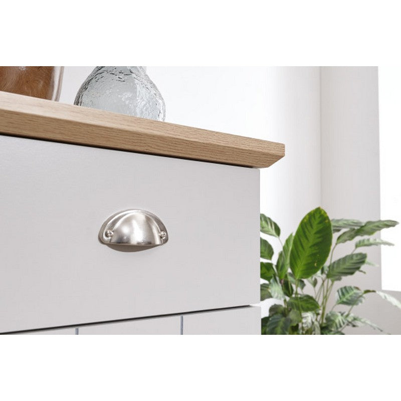 Kendal Sideboard Grey 2 Doors 4 Shelves 2 Drawers