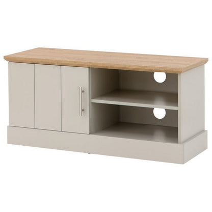 Kendal TV Unit Grey 2 Shelves 1 Door