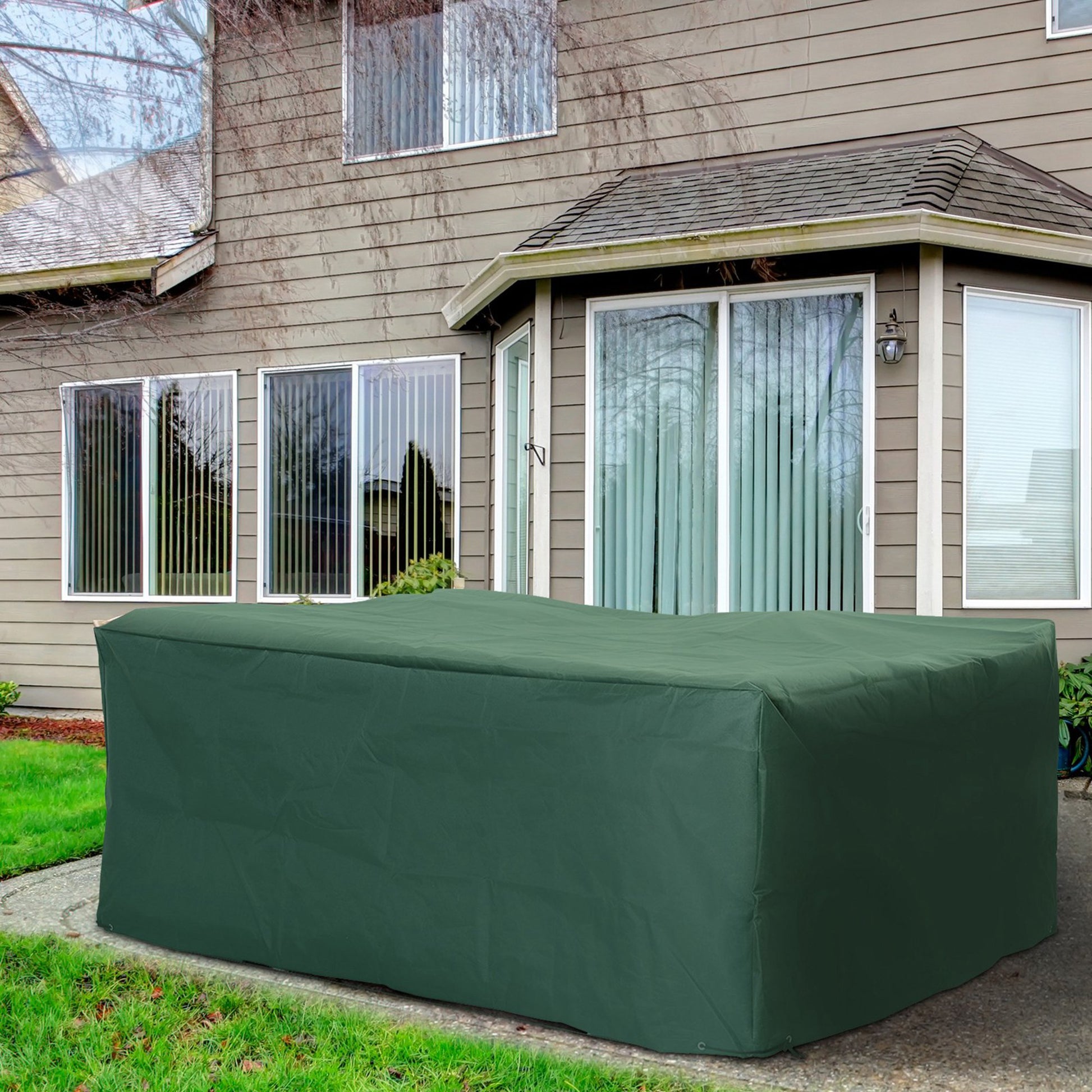 Outsunny UV /Rain Protective Rattan Furniture Cover