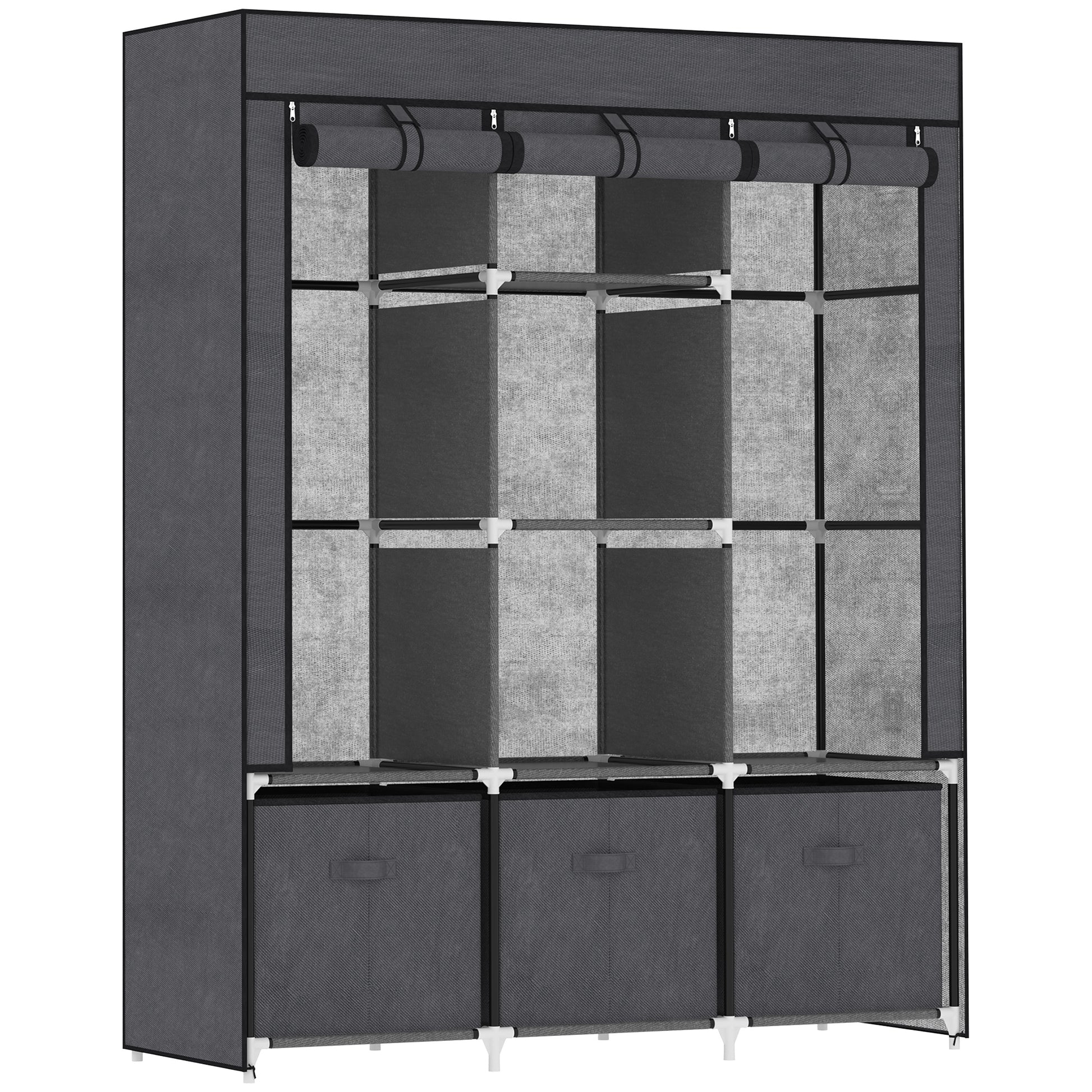 Homcom Fabric Wardrobe for Bedroom