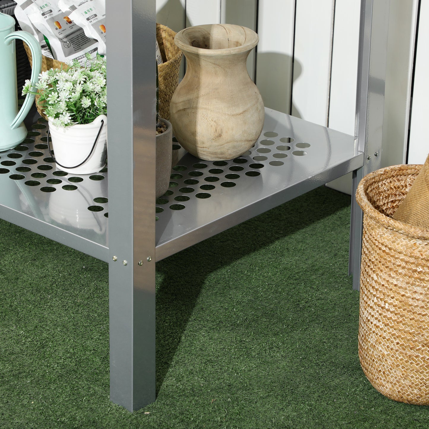 Outsunny 2-Tier Plant Stand