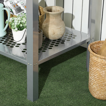 Outsunny 2-Tier Plant Stand