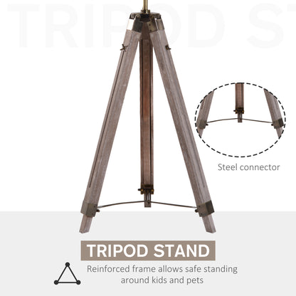 Homcom Vintage Tripod Floor Lamp