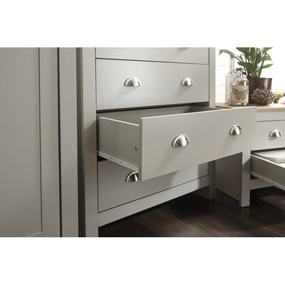 Lancaster 3 Piece Bedroom Furniture Set Grey