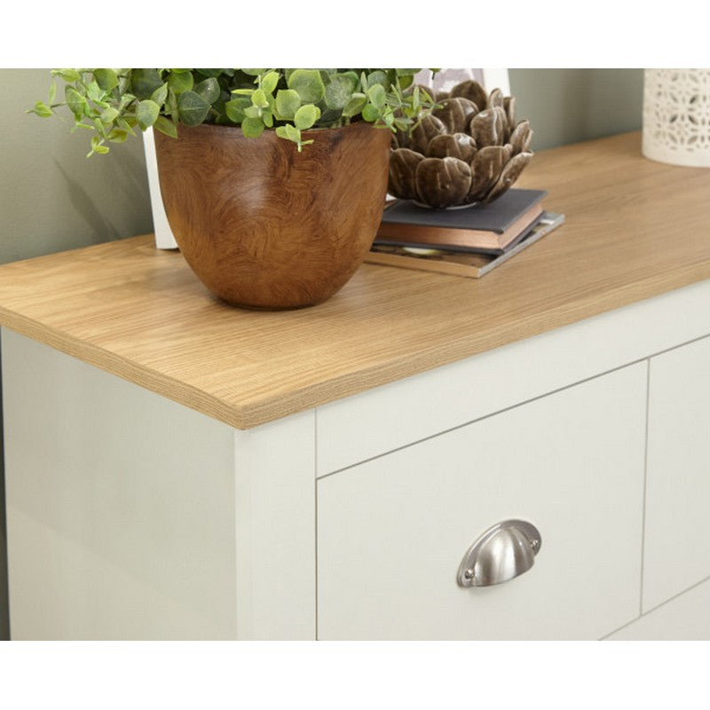 Lancaster Large Chest of Drawers Cream 7 Drawers