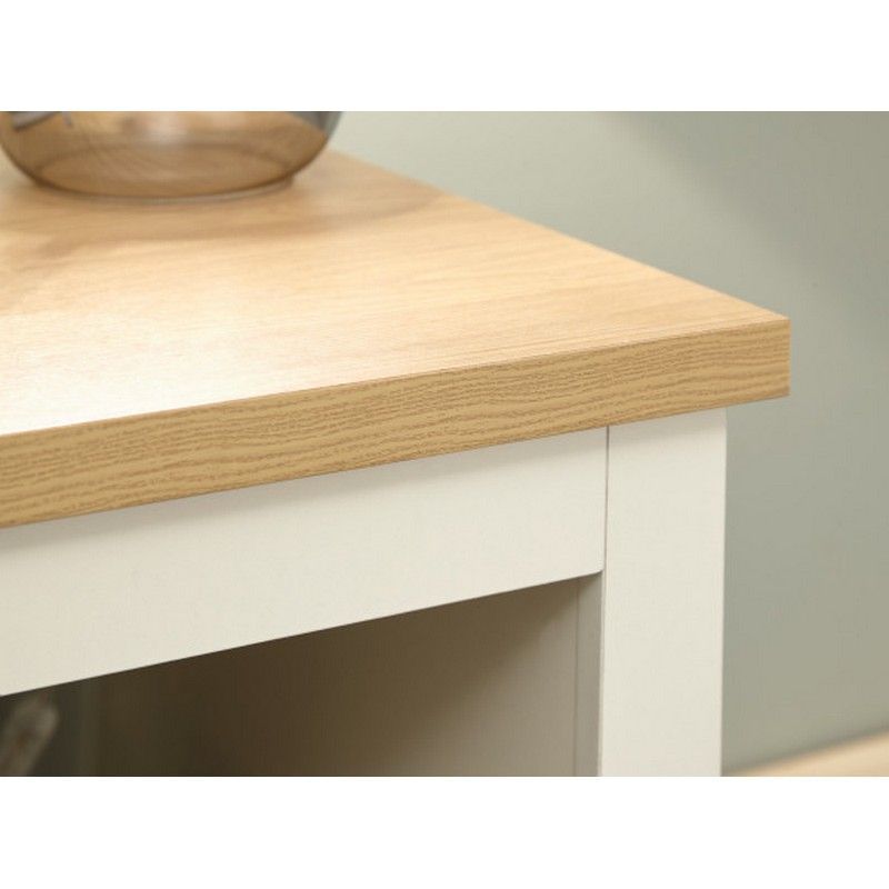 Lancaster Side Table Cream 1 Shelf