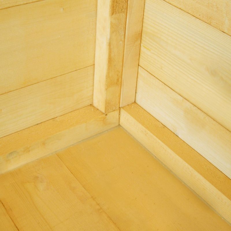 Shire Hi Spec 4' 4" x 6' 2" Apex Shed - Premium Dip Treated Shiplap