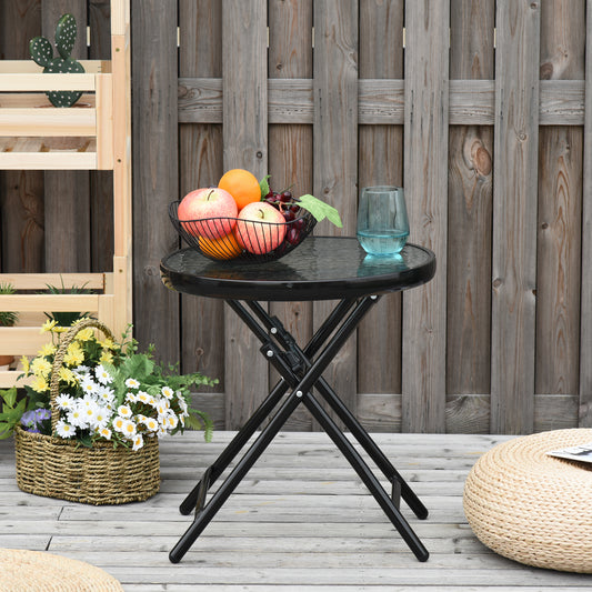 Outsunny Foldable Garden Table