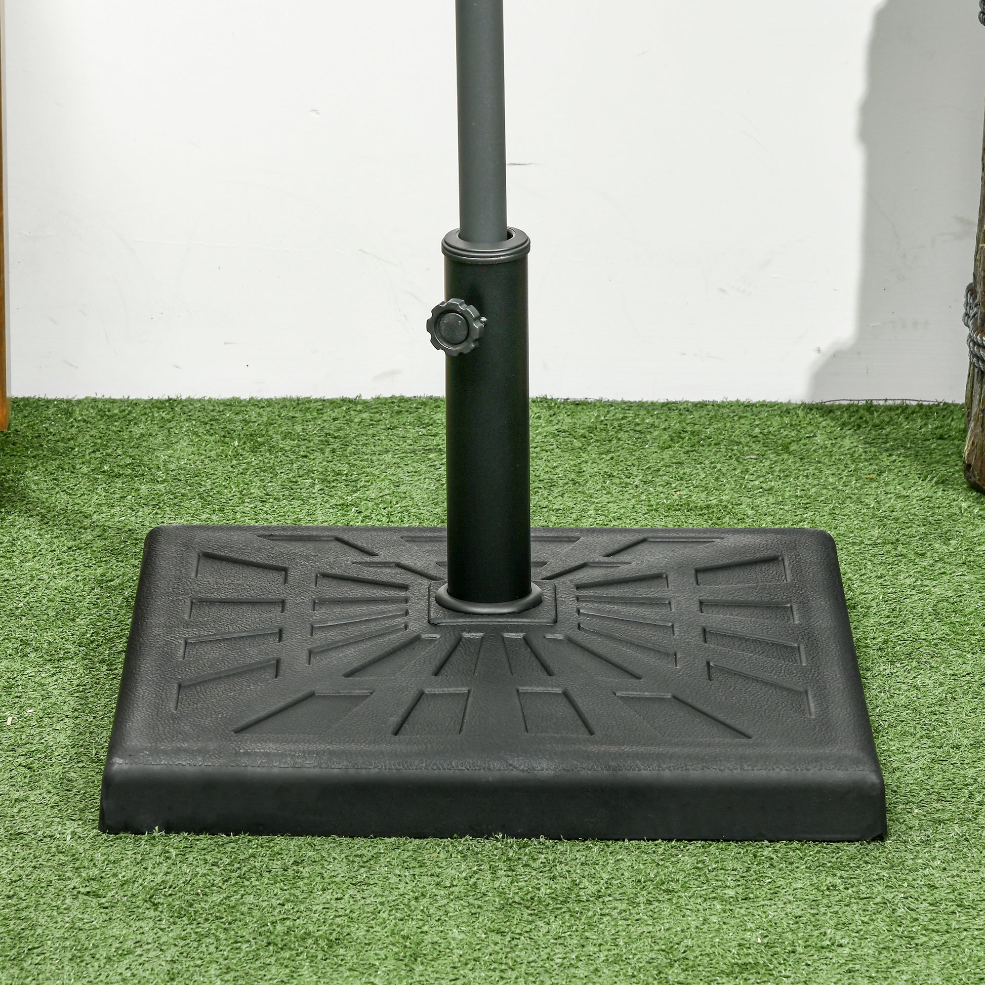 Outsunny 19kg Resin Garden Parasol Base Holder