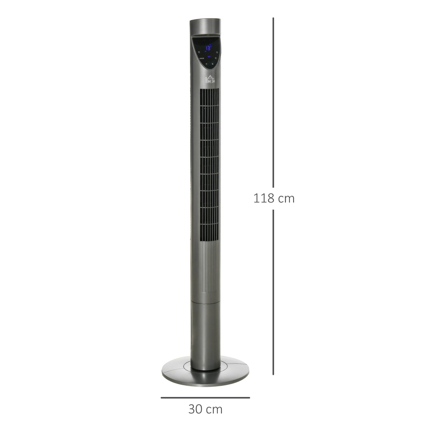 Homcom 46" Tower Fan Cooling with Ionizer