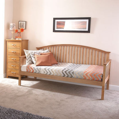 Madrid Single Bed Natural 3 x 7ft