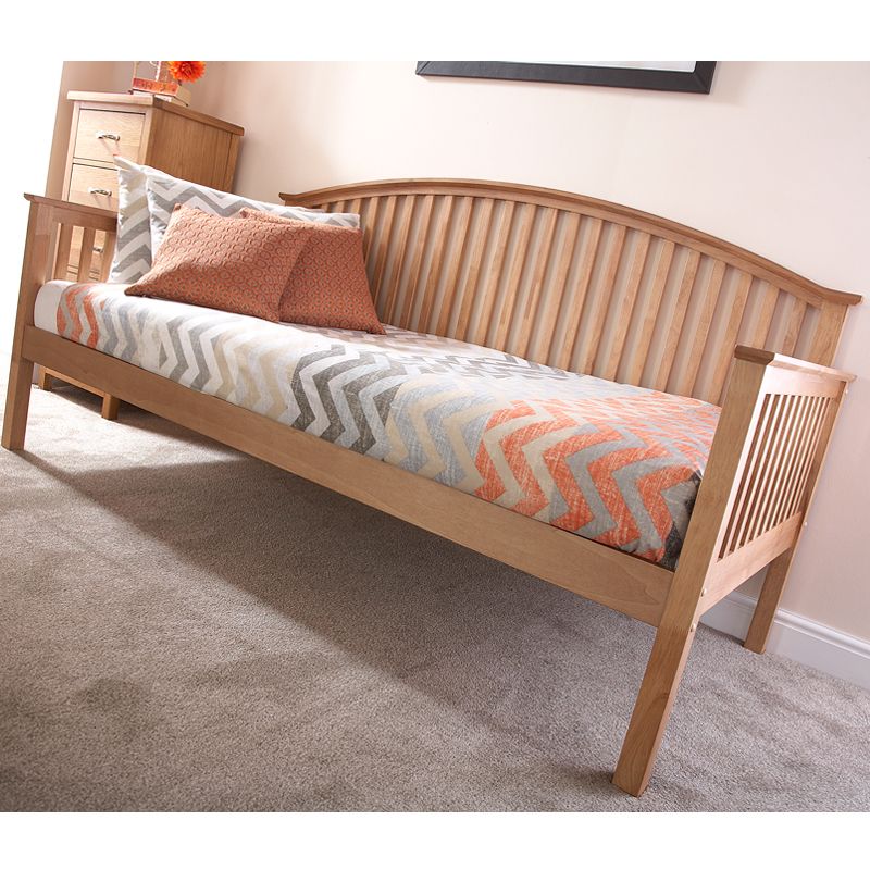 Madrid Single Bed Natural 3 x 7ft