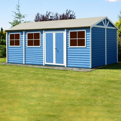 Shire Mammoth 24' x 12' 11" Apex Shed - Premium Coated Shiplap